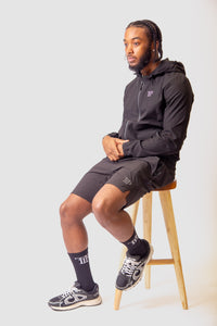 Black Lightweight 7" Shorts
